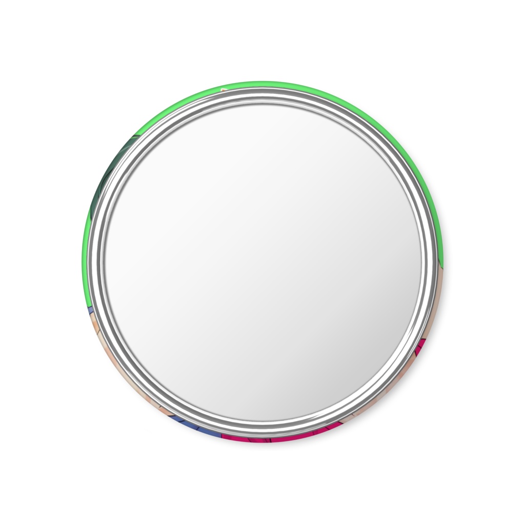 缶ミラー・圭太&深見(緑)