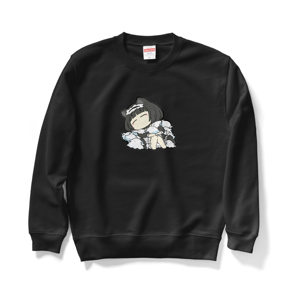 ワンたんと一緒スウェット(白・黒)