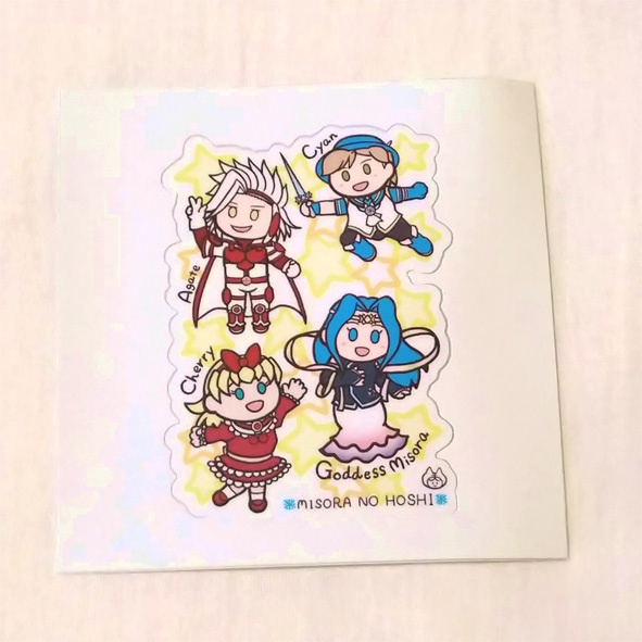 キャラクターステッカー M-1