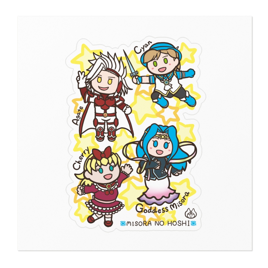 キャラクターステッカー M-1