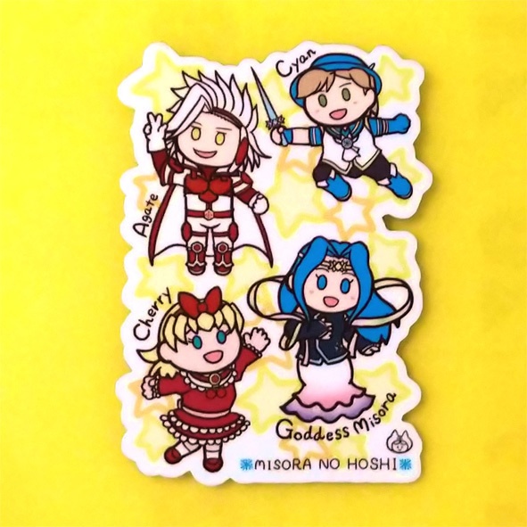 キャラクターステッカー M-1