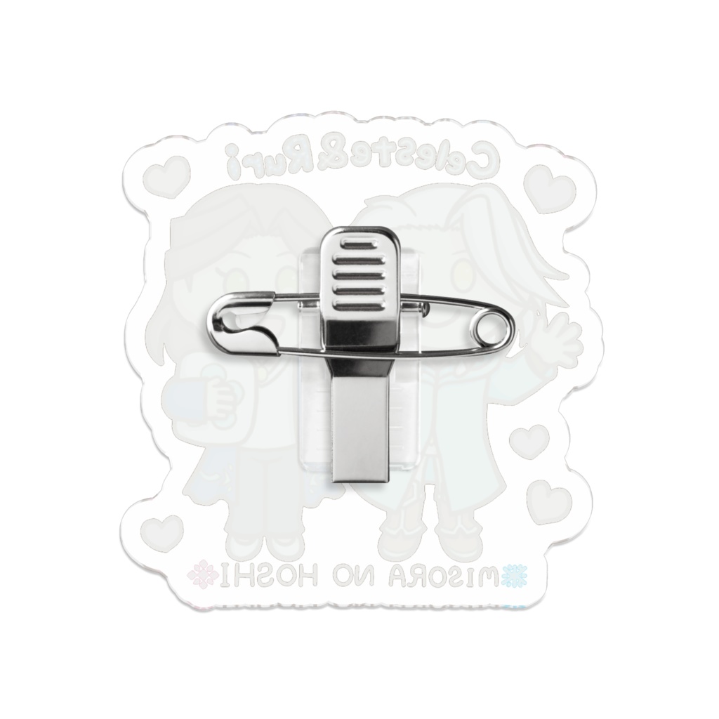 アクリルバッジ M-3