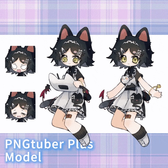 【pngtuber plus】 pngtuber+ モデル