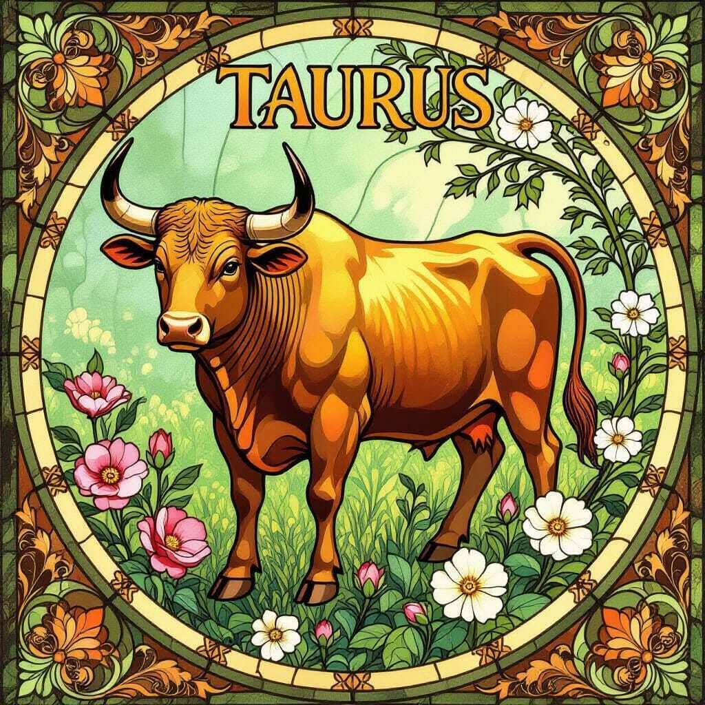 星座シリーズ「牡牛座01 – Taurus」