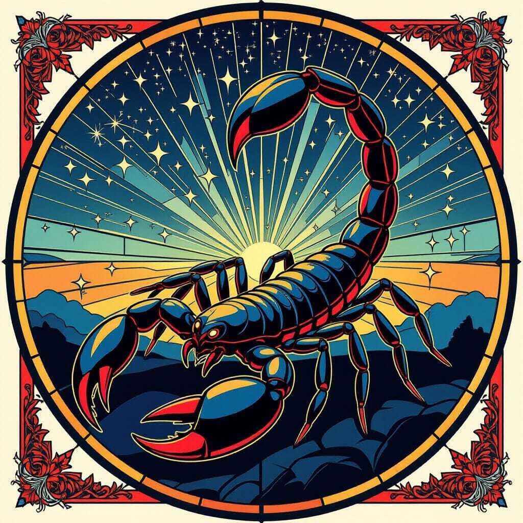 星座シリーズ「蠍座01 – Scorpio」 
