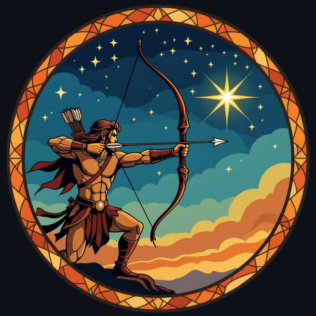 星座シリーズ「射手座01 – Sagittarius」 