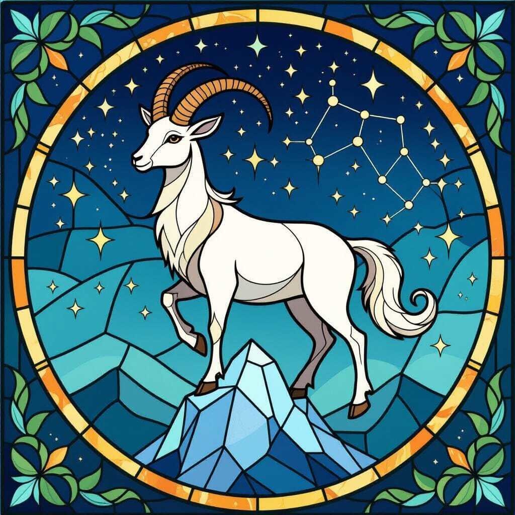 星座シリーズ「山羊座02 – Capricorn」