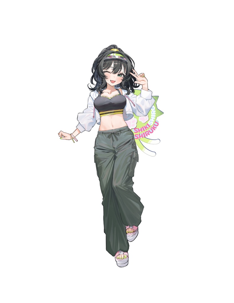 識白シルクアクリルスタンド　ストリートVerB