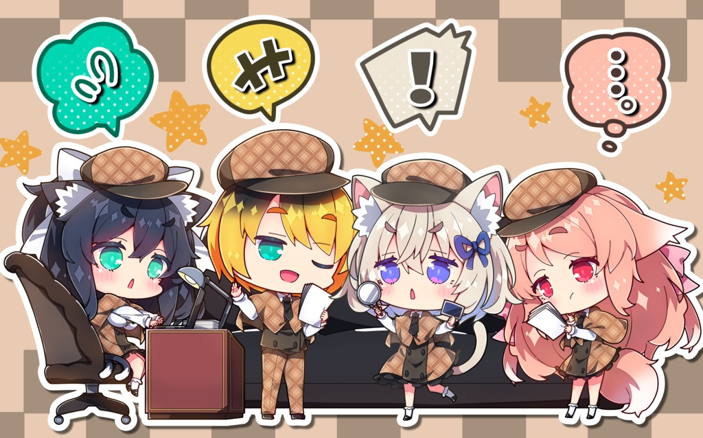 おさしみ調査センターセット（アクキーセット