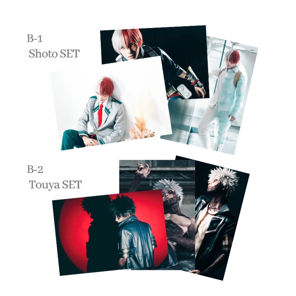 再版【ポストカード付セット】轟燈矢+焦凍写真集 Photobook "灯 tomoshibi"