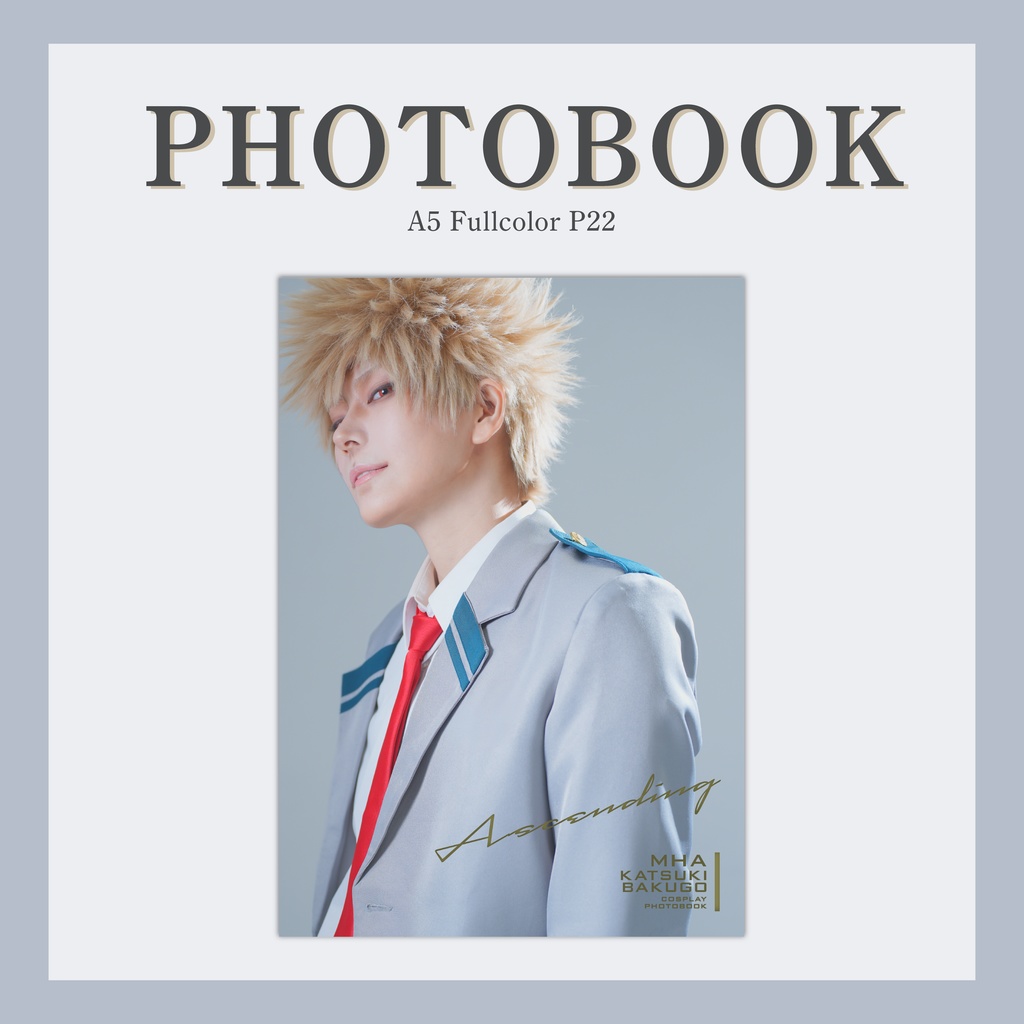 V 爆豪勝己写真集 / Photobook "Ascending"