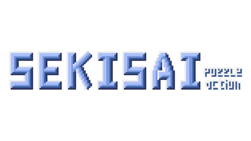 SEKISAI puzzle action ゲーム実況配信用サムネイル画像素材