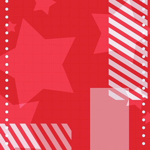 正方形のサムネなどに使える星背景カラーバリエ8種付き