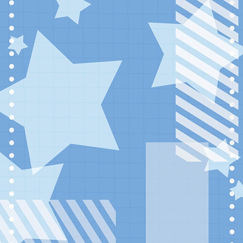 正方形のサムネなどに使える星背景カラーバリエ8種付き