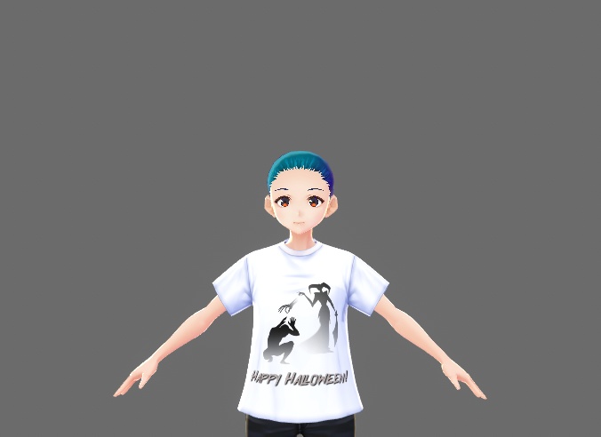 Vroid Halloween shirts set