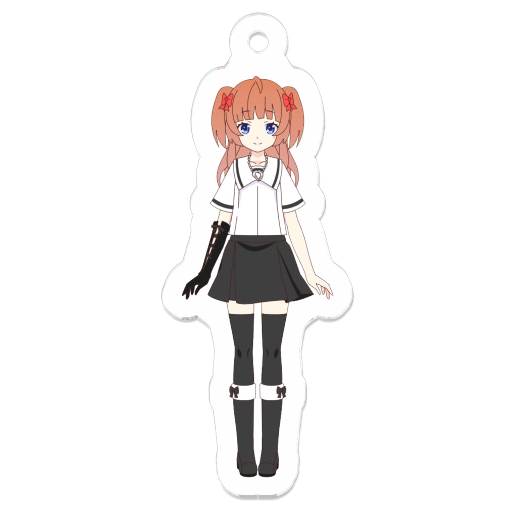 Anime Girl acrylic keychain
