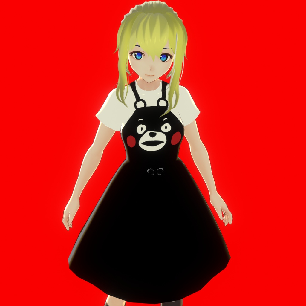 Cute short sleeve dress vroid