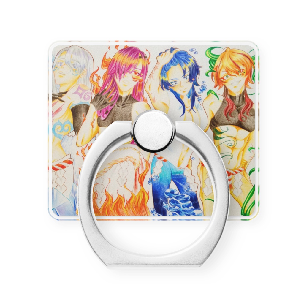 やる気長男のスマホリング