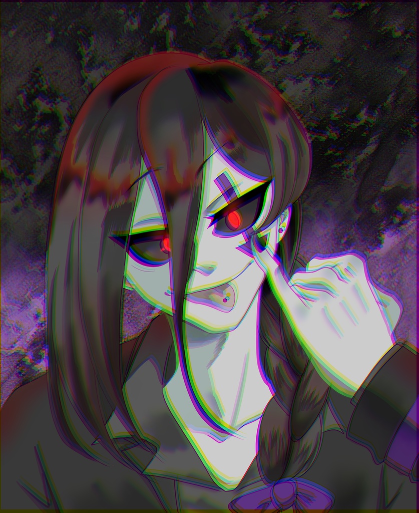 黒の道化師No.3 ミント