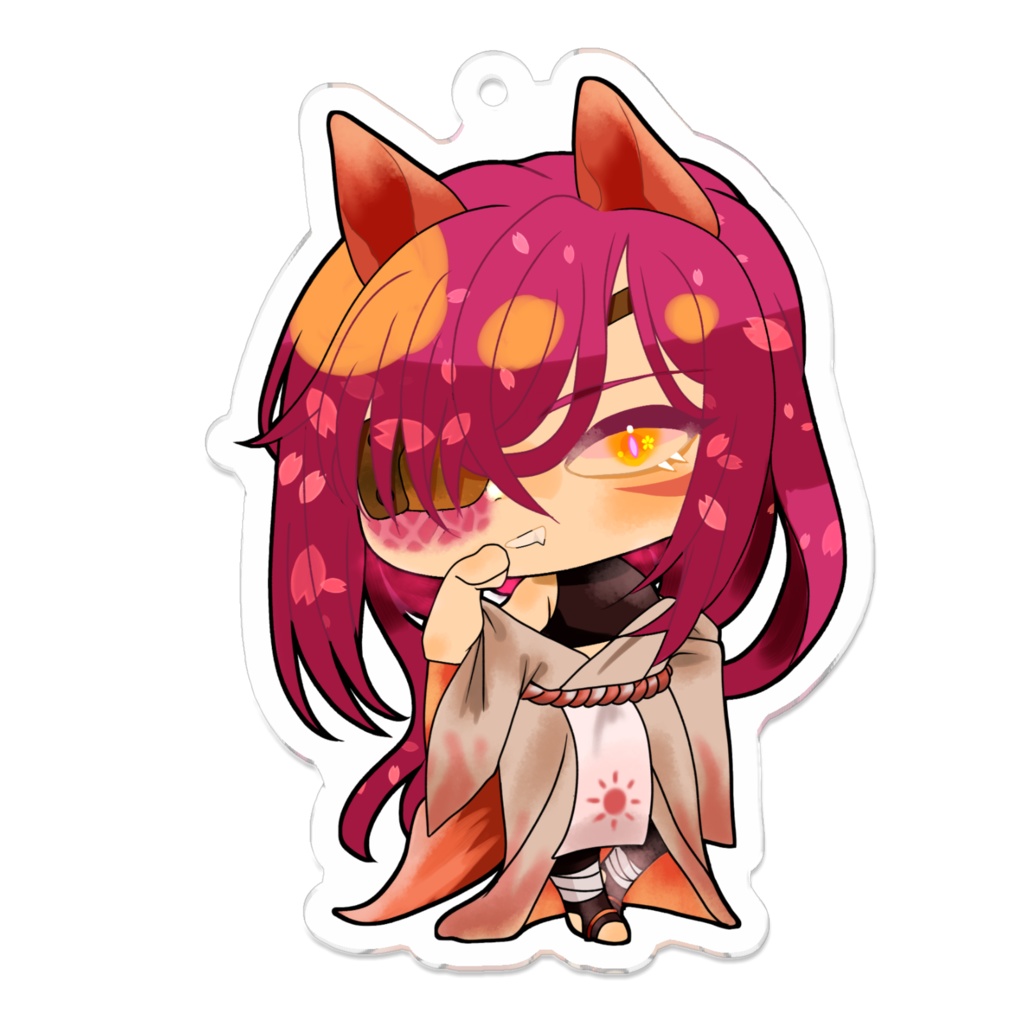 【ハロウィン】吸血犬千桜【アクキー】