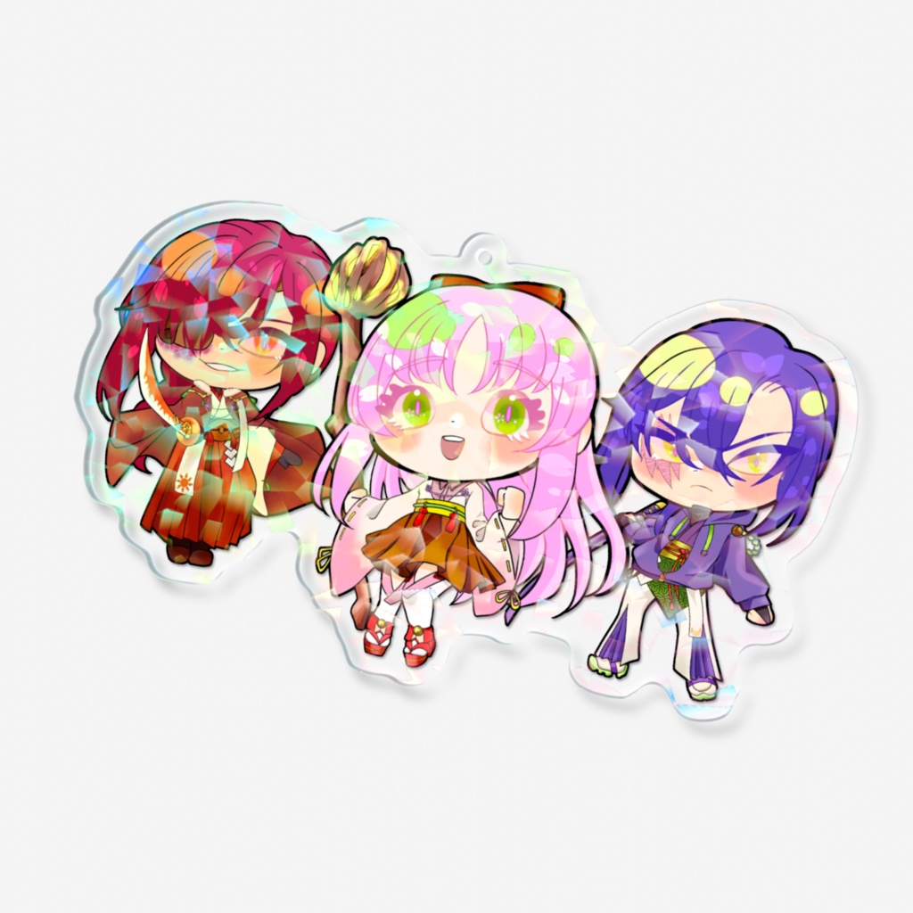 春の3兄妹アクキー