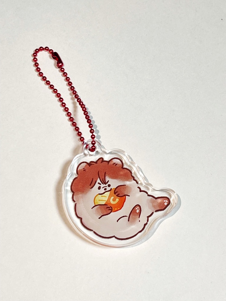 【ぽめグッズ】刺繍ポーチ/アクキー