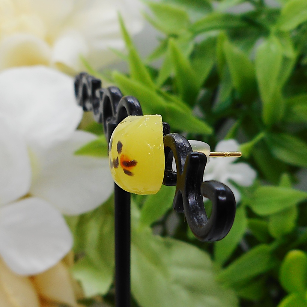 蓄光にゃんぷっぷーピアス/イヤリング