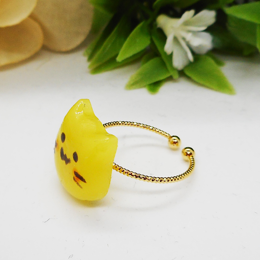 蓄光にゃんぷっぷーリング