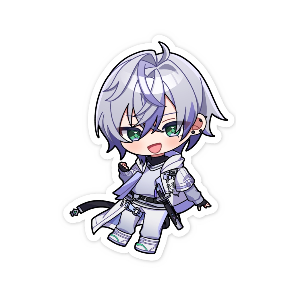 【スマホステッカー】白内ヨウ-ミニキャラ- ※ケーキ無し【Birthday goods】