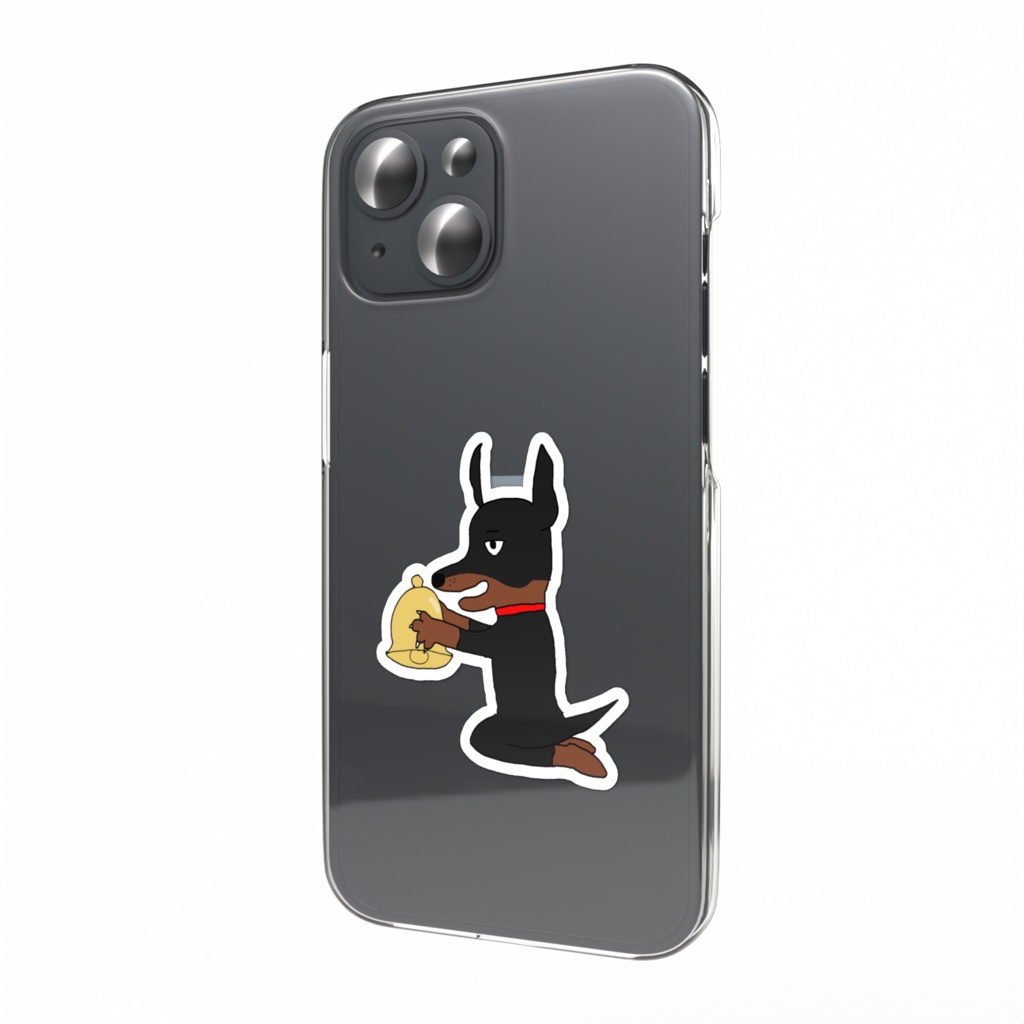 【スマホステッカー】どう?ベルマン【オリジナルキャラクター】