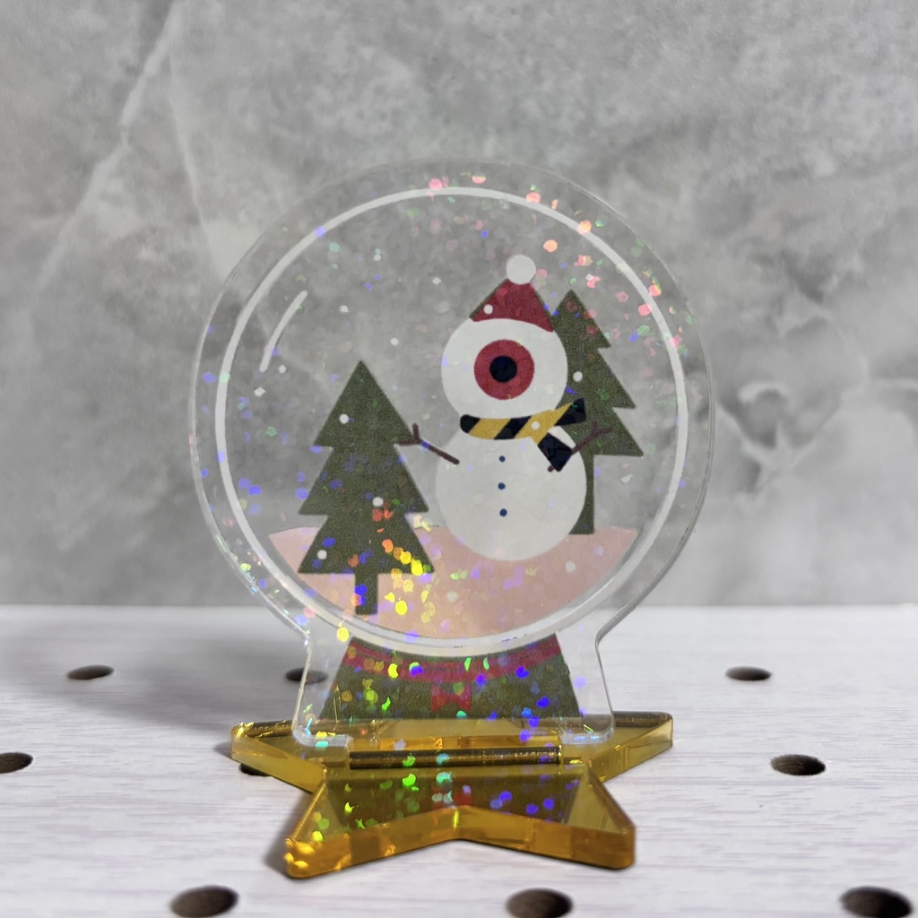 きらきら雪目玉アクスタ