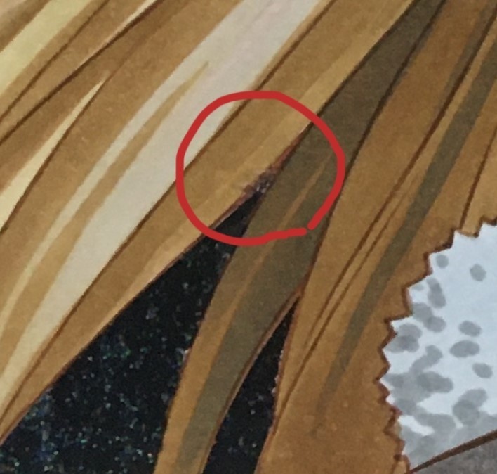 【難有り】同人手描きイラスト原画(中色紙)『ブルーアーカイブ』(ブルアカ) 一之瀬アスナ(バニーガール) blue archive