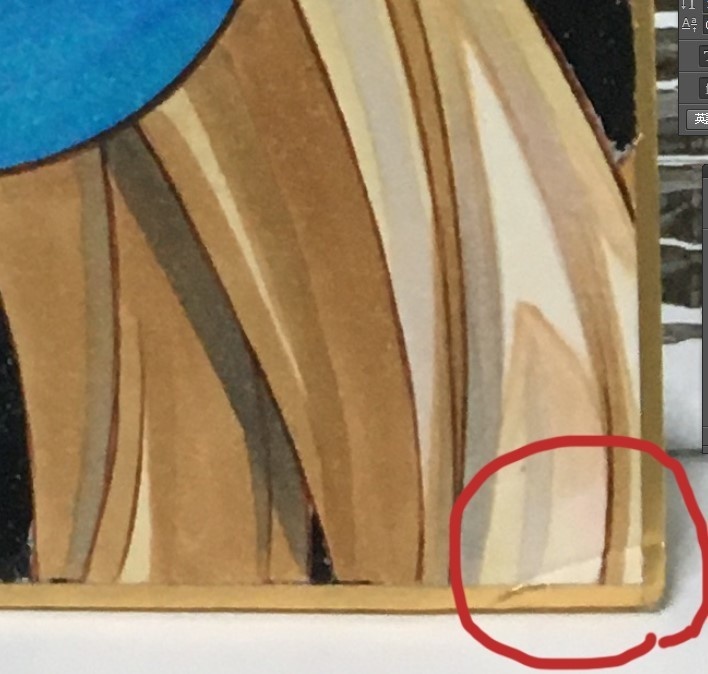 【難有り】同人手描きイラスト原画(中色紙)『ブルーアーカイブ』(ブルアカ) 一之瀬アスナ(バニーガール) blue archive