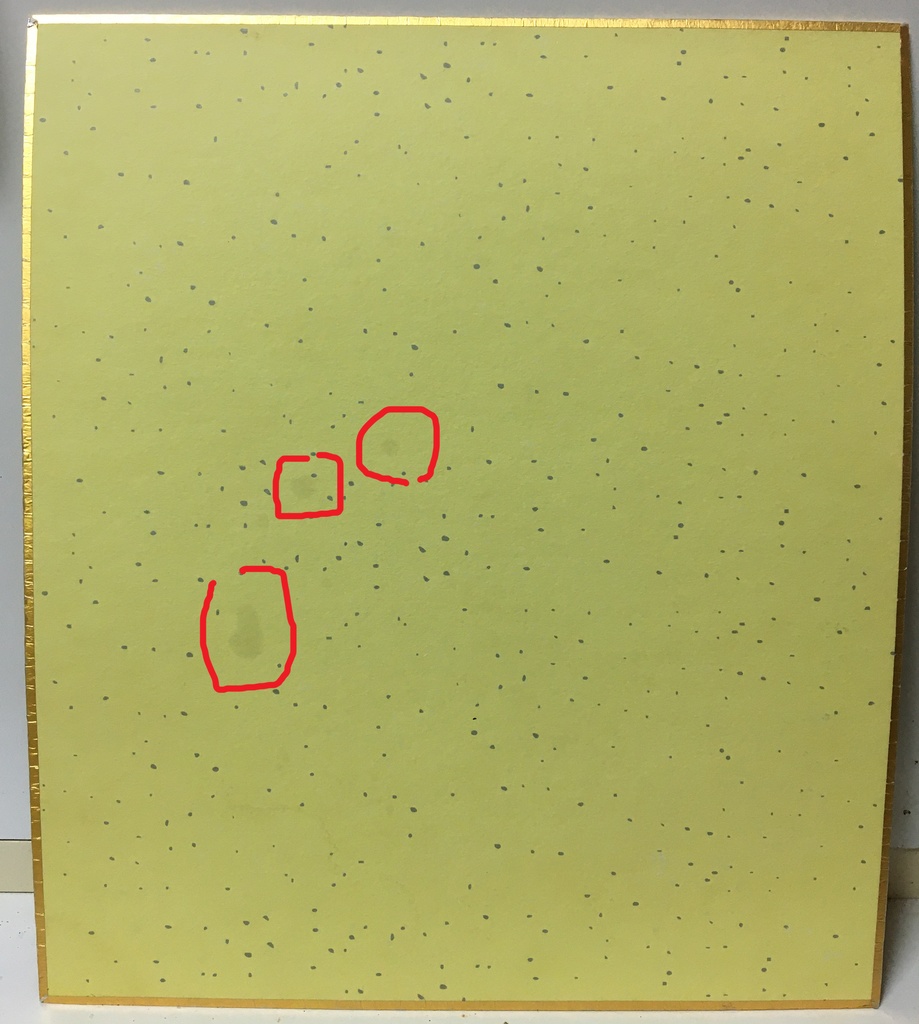 【難有り】同人手描きイラスト原画(中色紙)『ウマ娘 プリティーダービー』水着マルゼンスキー