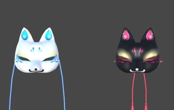【無料】VRChat用狐面