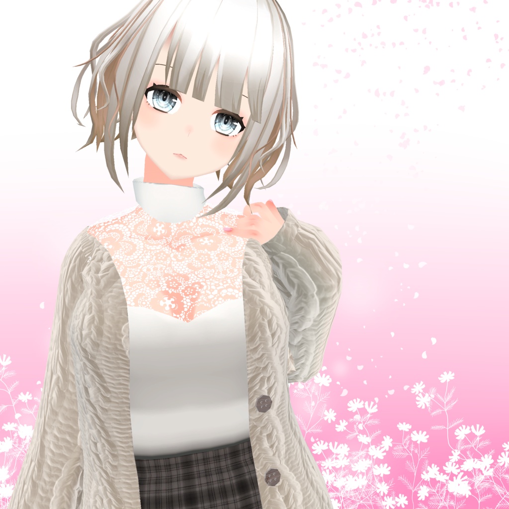 ｵﾘｼﾞﾅﾙ3dｷｬﾗｸﾀｰ いちご 紅雨の降る蒼 Booth