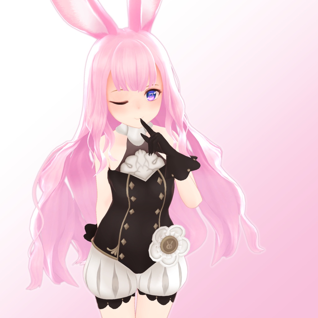 【スキニング済衣装】いたずらおおかみコスチューム