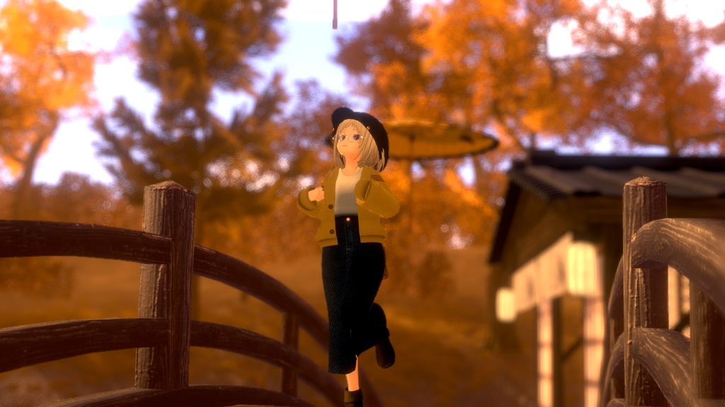 【スキニング済衣装】ゆるっとウェアー