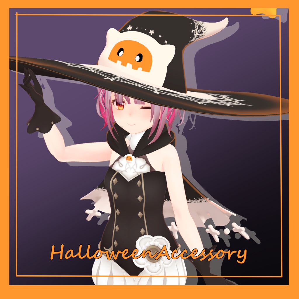 【3Dアクセサリー】Halloweenaccessory