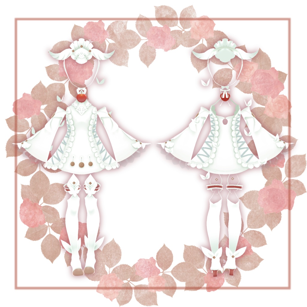 【スキニング済衣装】おやすみぷりんせすコスチューム