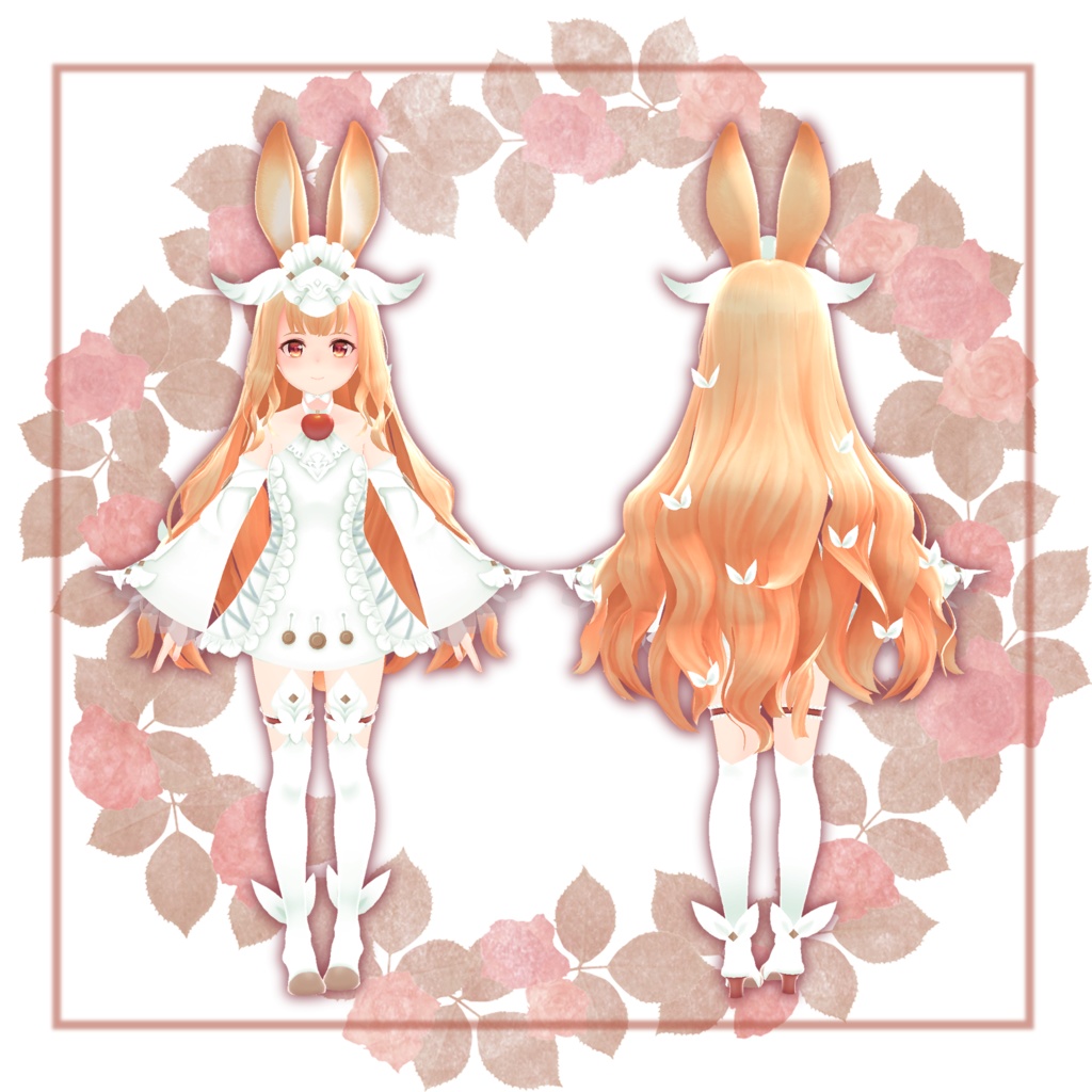 【スキニング済衣装】おやすみぷりんせすコスチューム