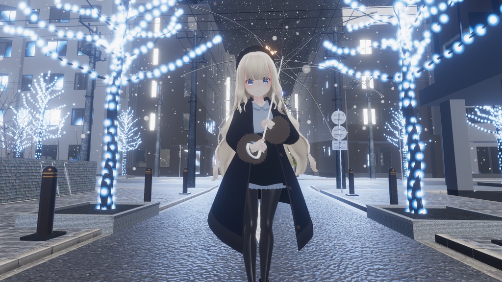 【スキニング済衣装】wintercoat