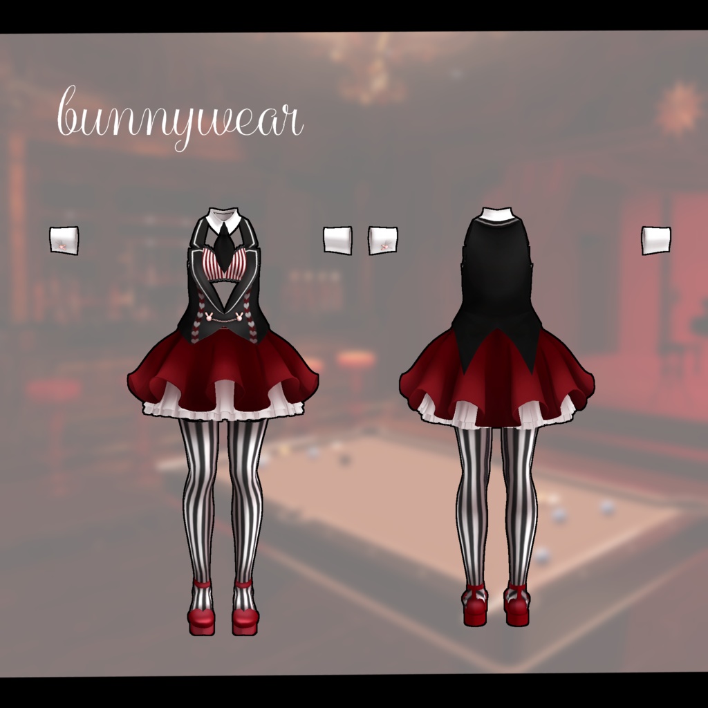 【スキニング済衣装】bunnywear