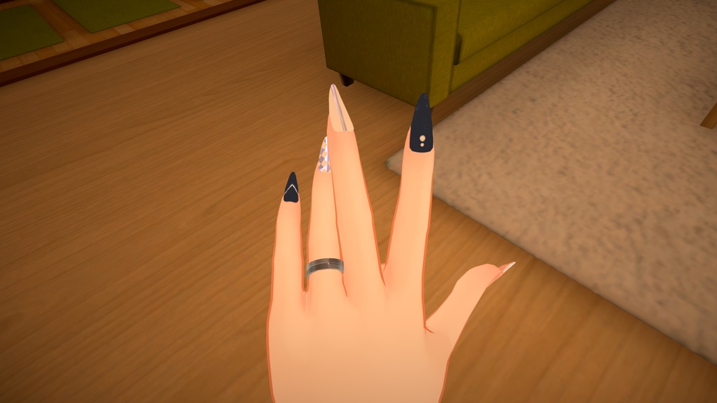 【LSBody,Grus,シィちゃん対応ネイル】L_nail