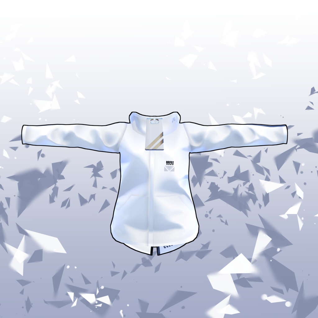 【スキニング済み衣装】マウンテンパーカー