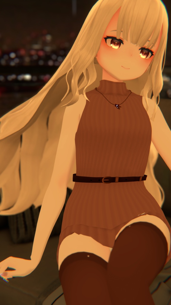 【スキニング済み衣装】クリスマスコーデ