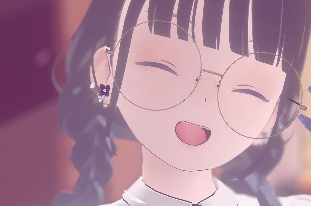 【3Dアクセサリー】フラワーピアス&イヤーカフ