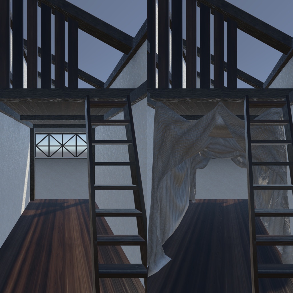 【VRC向けワールドアセット】小さいお部屋