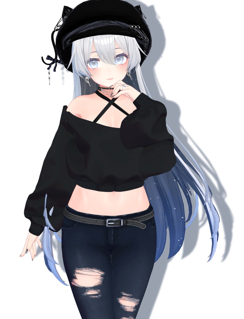 【スキニング済衣装】桔梗ちゃんカジュアル衣装セット