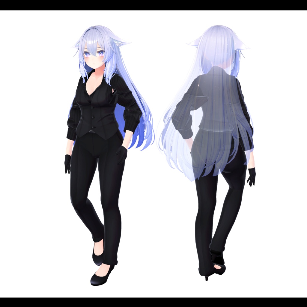 【スキニング済衣装】桔梗ちゃんパーティ衣装セット